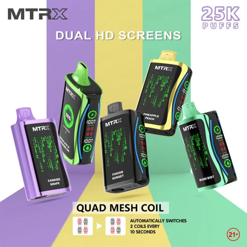 MTRX MX25000 - Candied Grape - Vapeciga - Image 2