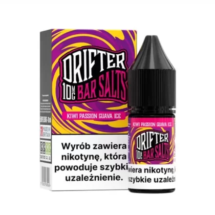 Liquid Drifter Salts 20mg 10ml Kiwi Passion Guava Ice