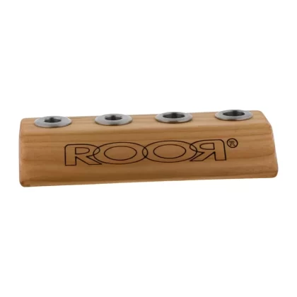 RooR® | Wooden Bowl Holder | 14mm/19mm – 4 Holder – Light Wood - Ejuicewarehouse