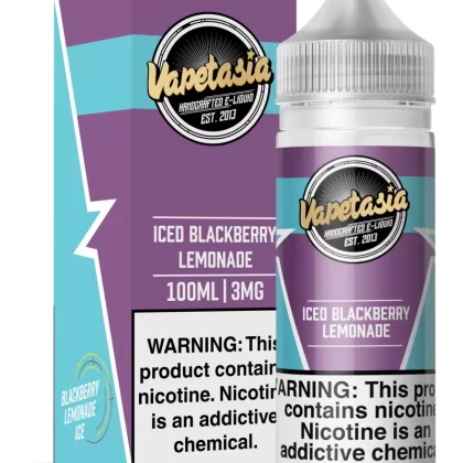 Vapetasia - ICED Blackberry Lemonade - 100ML E-Liquid