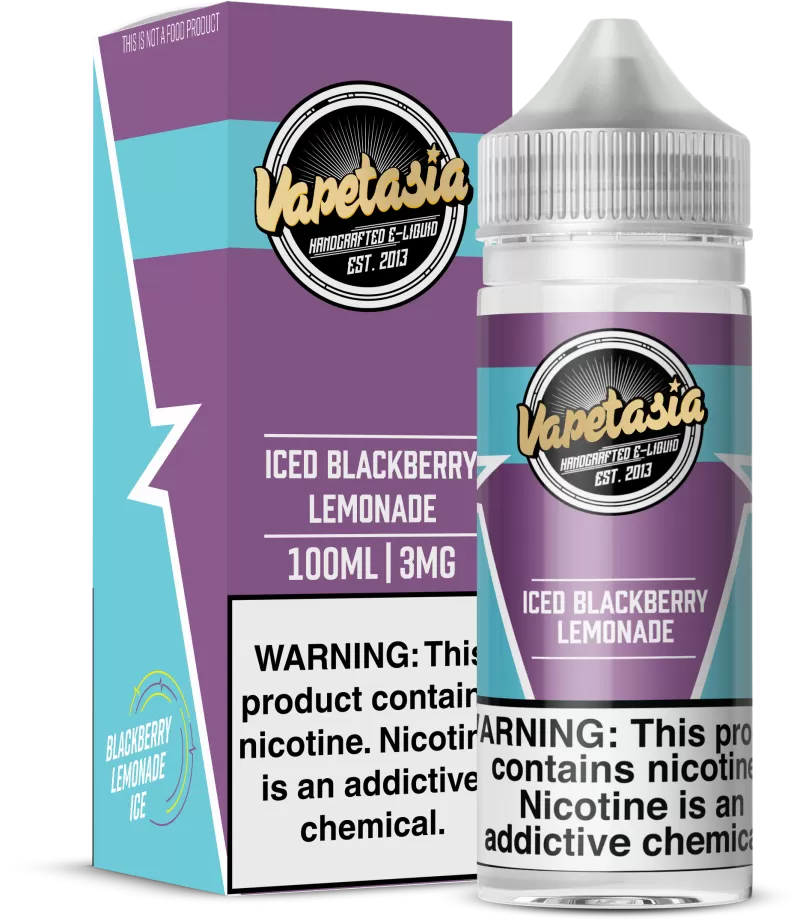 Vapetasia - ICED Blackberry Lemonade - 100ML E-Liquid