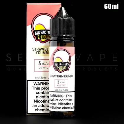 Air Factory – Strawberry Crumble Eliquid 60ml