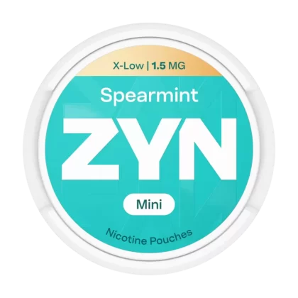 Spearmint ZYN Nicotine Pouches - Low 3mg - Vapeshop Co