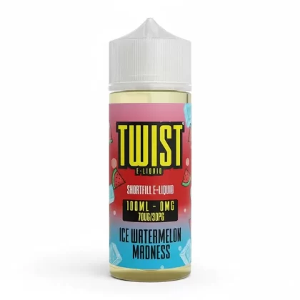 Ice Watermelon Madness By Twist Eliquids 100ml Shortfill