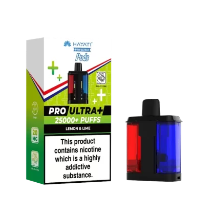 Hayati Pro Ultra Plus 25k Prefilled Pods Lemon & Lime - Vape Store