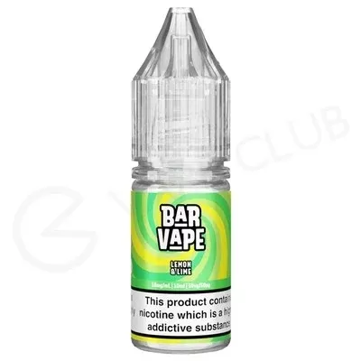 Lemon & Lime Nic Salt E-Liquid by Bar Vape - Ecigpremium