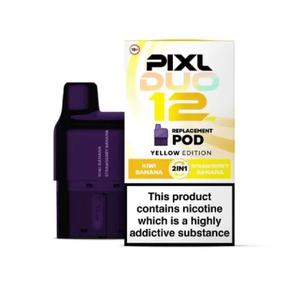 PIXL Duo 12 Prefilled Pod Yellow Edition - Vape Store