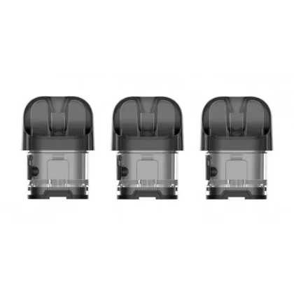 Smok Novo 4 Replacement Pods - LP1 DC 0.8 ohm MTL / Transparent Black