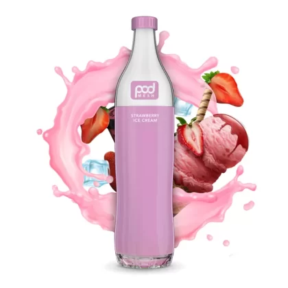 POD MESH FLO Strawberry Ice Cream 3500 Puffs