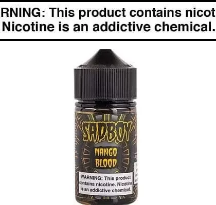 MANGO BLOOD BY SADBOY E LIQUID 100ML - Vapejuice