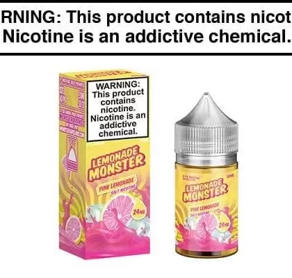 PINK LEMONADE BY LEMONADE MONSTER SALT NIC 30ML - Vapejuice