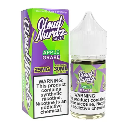 Grape Apple by Cloud Nurdz TFN Salts 30mL - 25MG