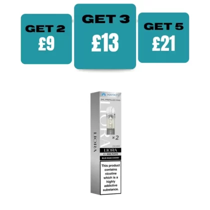 Hayati Liora Prefilled Pods - £4.99 or 2 for £9 - Cherry Berry
