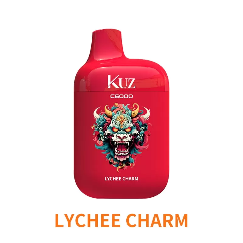 KUZ C6000 PUFFS – LYCHEE CHARM - Ozvapeone