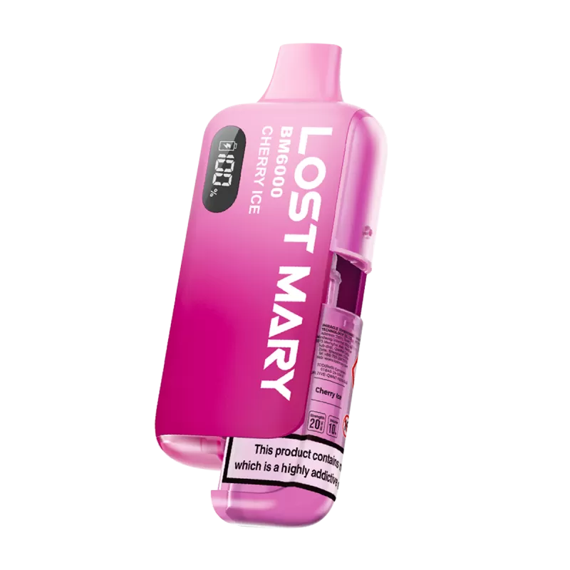 Lost Mary BM6000 Vape Kit - Miami Mint / 10mg - Ecigwizard - Image 3