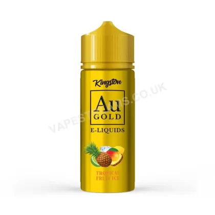 Tropical Fruit Ice E-Liquid Shortfill By Kingston Au Gold - Vapestreams Co