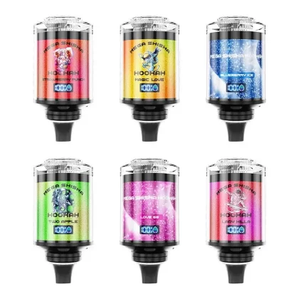 JNR Mega Shisha Hookah 100K Disposable Vape - flavors#Two Apple>Blueberry Ice>Grape Mint>Kiwi Passionfruit Guava>Lady Killa>Love 66