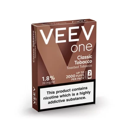 VEEV ONE Classic Tobacco Pods (2 Pack) - Nicotine Strength#20mg