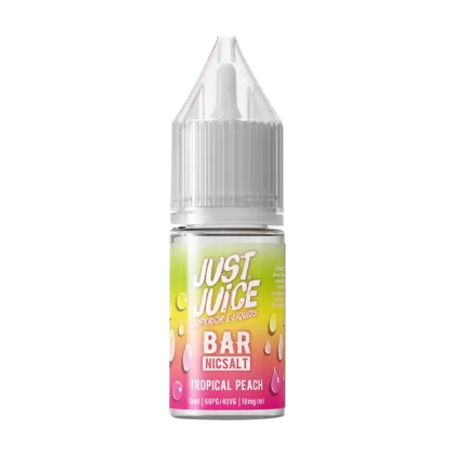 Tropical Peach Bar Nic Salt by Just Juice - 5mg - Vape Product (184D1D)