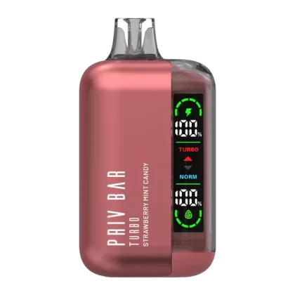 Smok Priv Bar Turbo Strawberry Mint Candy 50mg (15000 Puffs)