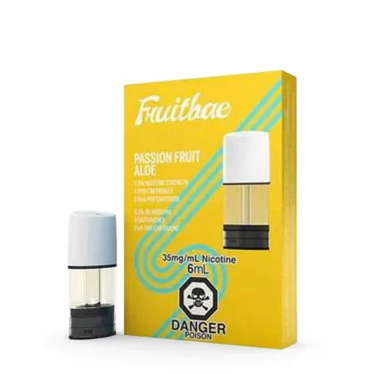 STLTH Pod Pack – FruitBae – Passion Fruit Aloe - Nicotine Strength#20 mg>35 mg>50 mg