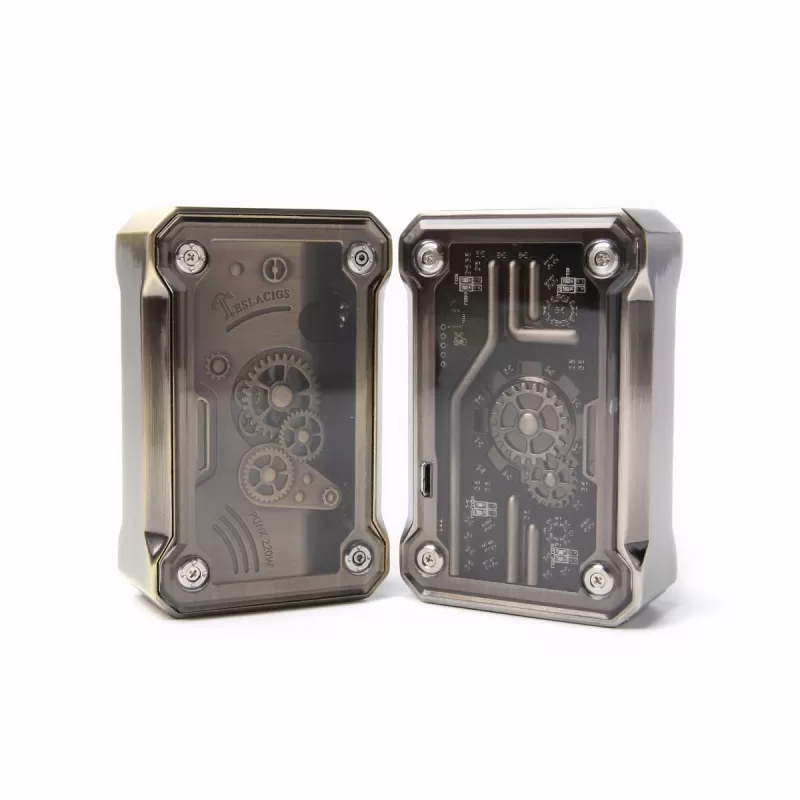 Teslacigs Punk 220W Box Mod - Antique Copper - Image 2