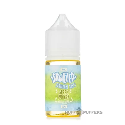 Skwezed Salt – Green Apple Ice (Frozen Green Pucker) 30mL - Nicotine Strength#25mg>50mg