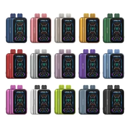 Lucky Wolf Legend 25K Disposable Vape - Juicy Peach Ice, Watermelon Ice