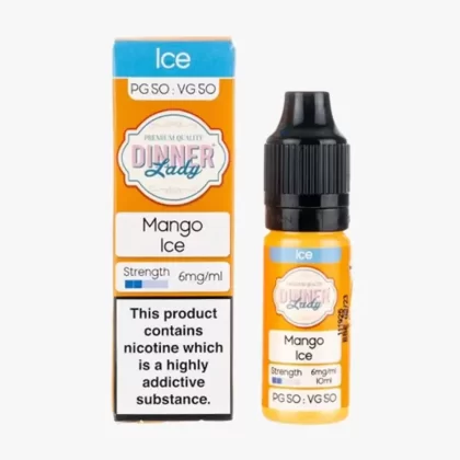Mango Ice 50/50 E-Liquid by Dinner Lady - 12mg