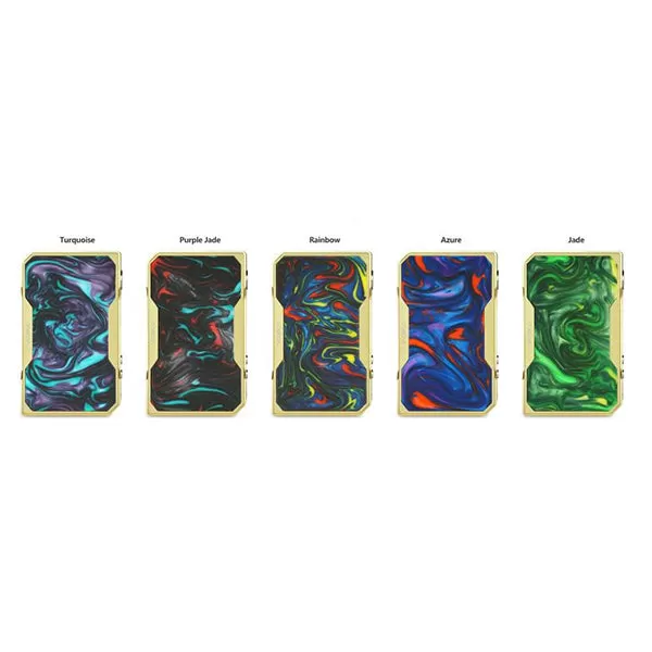 VOOPOO Gold Drag Resin Version 157W TC Box Mod Limited - Purple jade