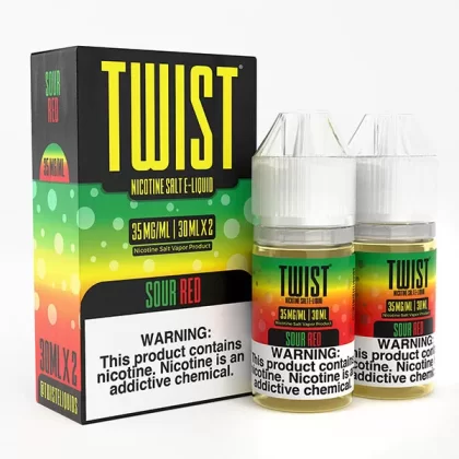 Sour Red by Twist Salts Series 30mL 2-Pack - 35MG