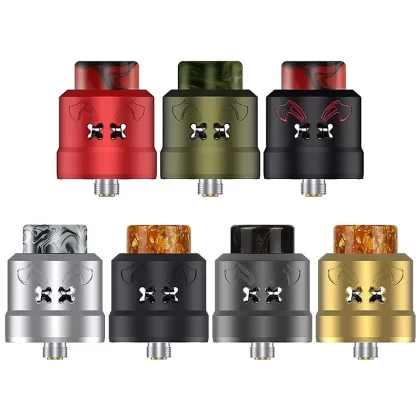 Hellvape Dead Rabbit Max RDA Atomizer - Black Red