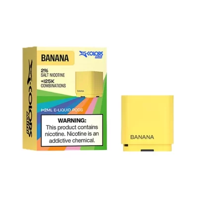 Zlabs Zcolors Mini Banana Pod - Nicotine Strength#Banana