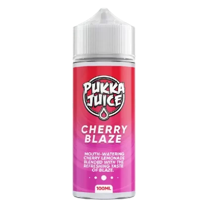 Pukka Juice 100ml E-liquid Shortfill Cherry Blaze - Nicotine Strength#0mg (CAFF51) (CAFF51)