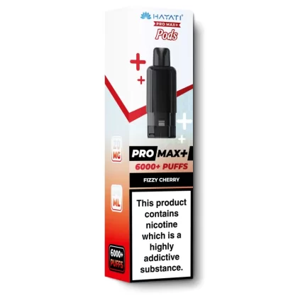 Fizzy Cherry Pro Max+ Refills by Hayati - 20 mg/ml (5F4C61)