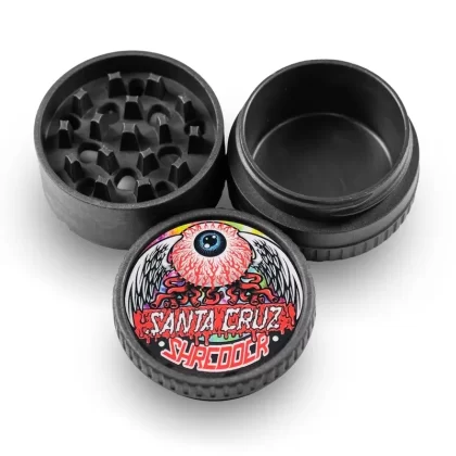 Santa Cruz Shredder Hemp 3 Piece “Flying Eyeball” Grinders