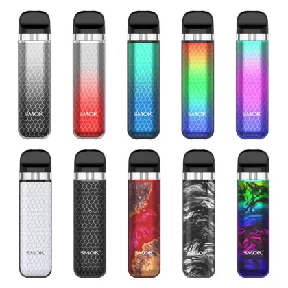 SMOK Novo 2X 20W Pod System - Black Cobra, Fluid 7-Color
