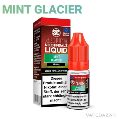 SC Red Line Nikotinsalz Liquid – Mint Glacier - 20mg/ml, Nikotinfrei