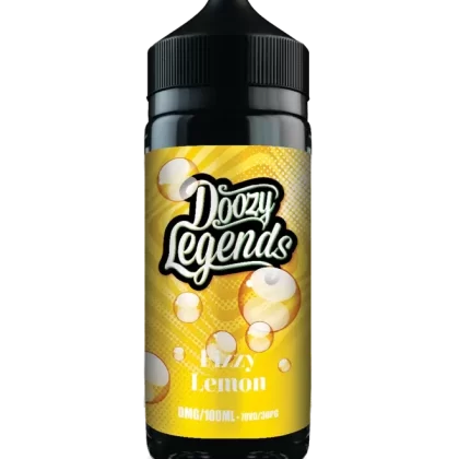 FIZZY LEMON E LIQUID BY DOOZY VAPE CO LEGENDS 100ML 70VG