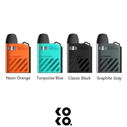 Uwell Caliburn AK2 Pod Kit - Classic Black - Vapourdeal Co