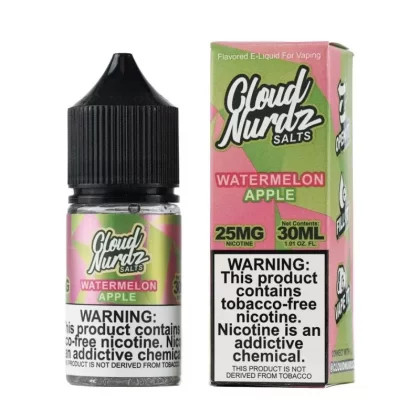Cloud Nurdz Salts | Watermelon Apple