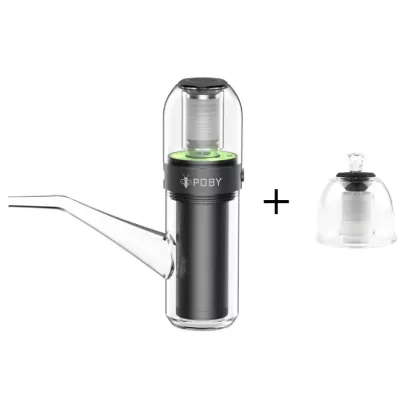 JCVAP Poby 2 in 1 Vaporizer Kit for Both Dry Herb and Concentrates