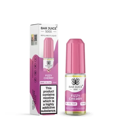 Bar Juice 5000 Fizzy Cherry Nic Salt - Nicotine Strength#5mg>10mg>20mg