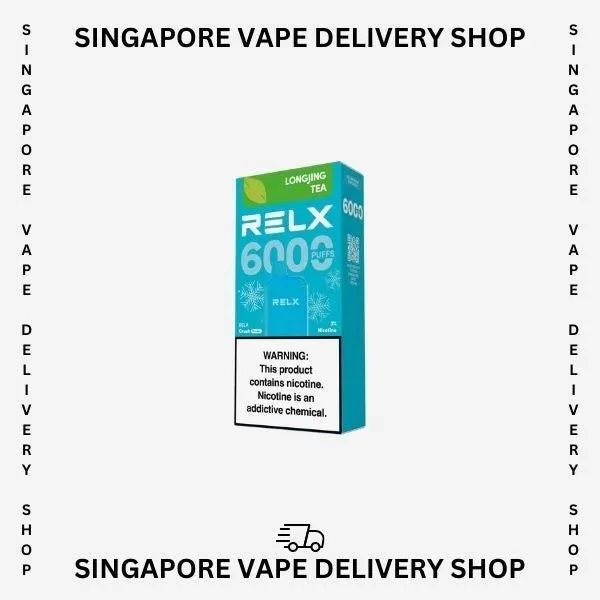 Relx Crush 6000 Puffs - Peach Oolong Tea - Image 3