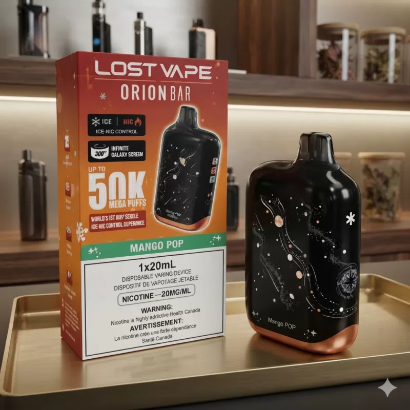 Lost Vape Orion Bar 50k Disposable Device - Rechargeable - Ruby Jelly / 50mg - Image 2