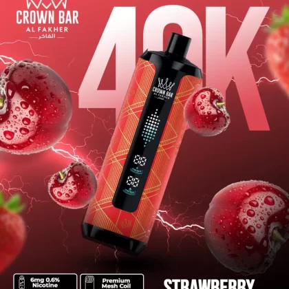 Al Fakher Crown Bar Mega Max 40K - Crownbar Vape (DBFE0F)