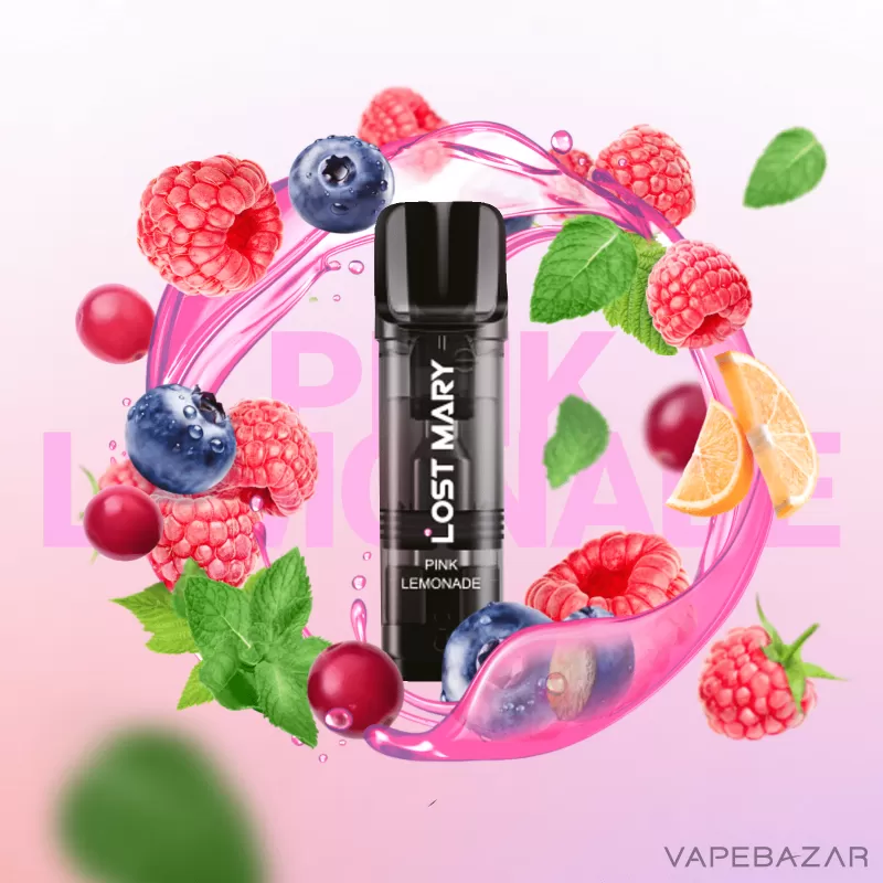 VOZOL Switch Pro Pods – Pink Lemonade – Prefilled Liquid – 2er Pack - Image 2