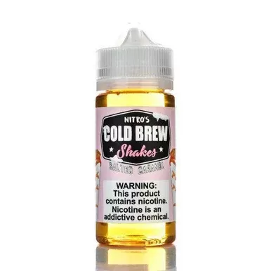 Salted Caramel by Nitro’s Cold Brew Shakes E-Liquid