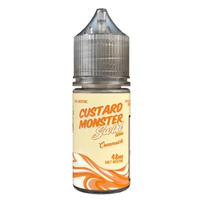 Custard Monster – Creamsicle Swirl – Salt Nic – 30mL - Nicotine (milligram)#48mg