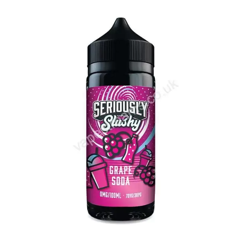 Grape Soda E-Liquid Shortfill by Doozy Seriously Slushy - Vapestreams Co